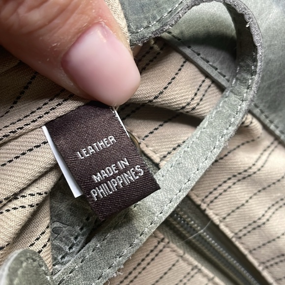 FRYE Melissa Tote - FERN GREEN - Picture 10 of 12